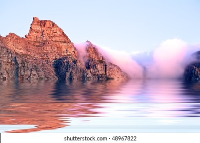 Side View Table Mountain Cape Town Stock Photo 48967822 | Shutterstock