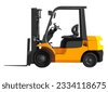 forklift isolated