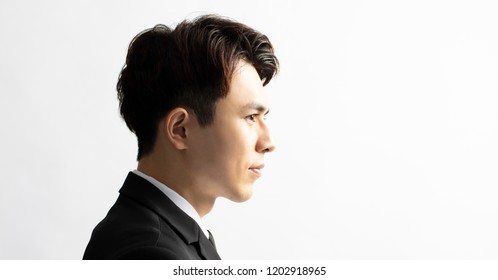 Side View Chinese Man Images Stock Photos Vectors Shutterstock