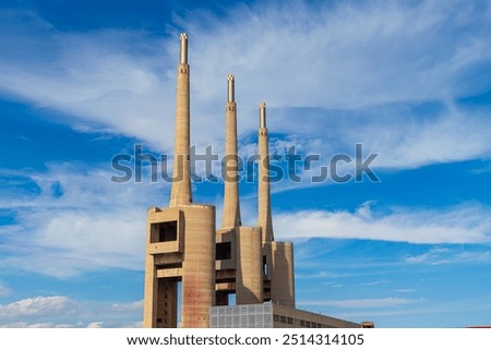 Similar – Image, Stock Photo electricity in barcelona