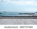 Sidewalk in the beach, Monaco