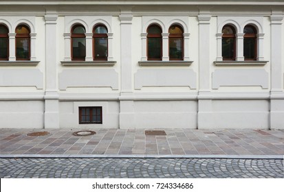 Sidewalk Street Side View