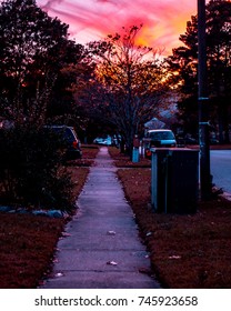 Sidewalk Sunset