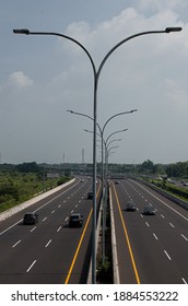 Sidoarjo, Indonesia. 27 December 2020 Smooth Traffic On Toll Roads