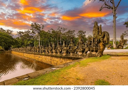 Siem Reap  Cambodia magnificent historical city of temples
