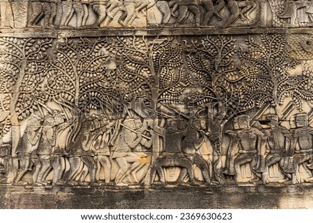 SIEM REAP Magnificent Reliefs in historical temples