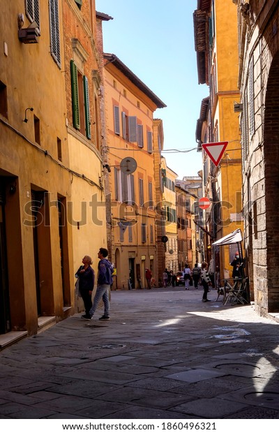 Siena Italy September 26 2020 People Stock Photo (Edit Now) 1860496321