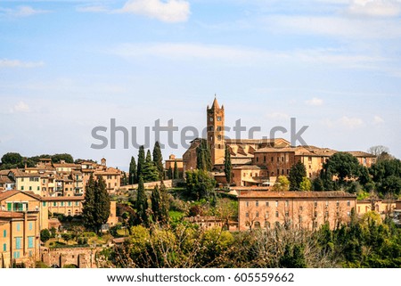 Similar – View of the roofs of the old town of Verona from the Torre dei Lamberti, Italy