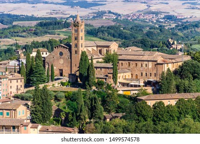 Sienna, Italy - 27.08.2017: Sienna Toscana Italy Landscape