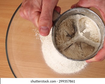 Sift Flour. Making Short-cut Puff Pastry Series.