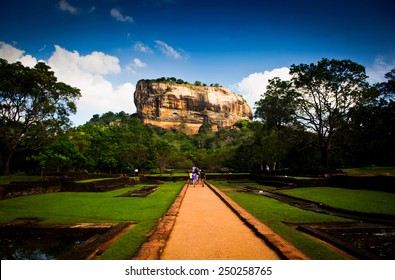 Sigiriya Lion Rock Fortress In Sri Lanka