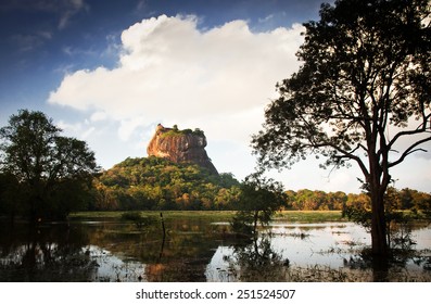 Sigiriya Lion Rock Fortress In Sri Lanka