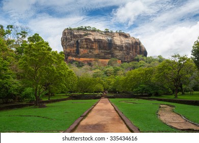 Sigiriya Lion Rock Fortress In Sri Lanka