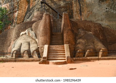The Sigiriya rock fortress -  world heritage site -  Sri Lanka
