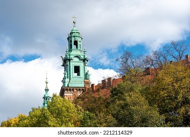 The Sigismund Bell Tower On Wawel Castle In Poland