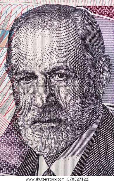 Sigmund Freud Portrait On Austria 50 Stock Photo Edit Now