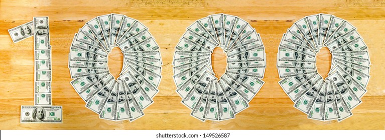 1000 Us Dollar Bill Images Stock Photos Vectors Shutterstock