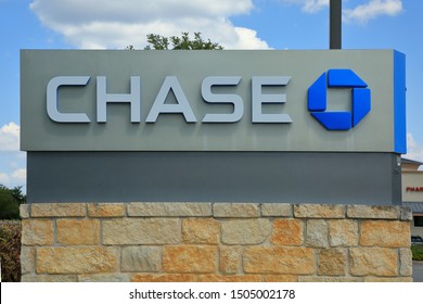 Sign Advertising Chase Bank Which Owned Stock Photo 1505002178 ...