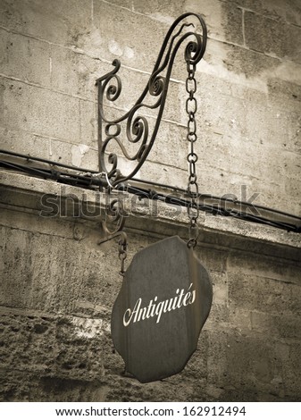 Similar – Image, Stock Photo Bakery, lettering in front of an old facade with window