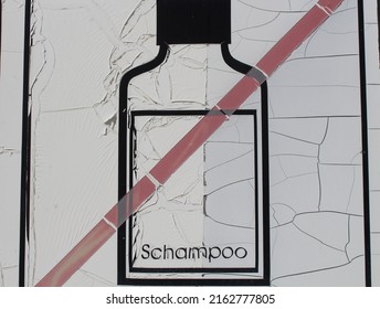 Sign At The Beach: Using Shampoo Is Forbidden