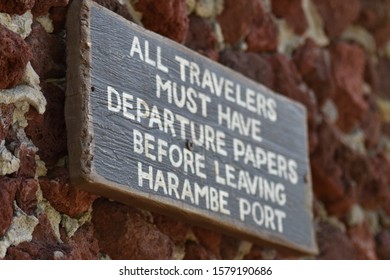 A Sign In Harambe Port