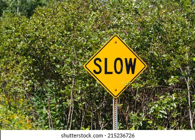 Slow-sign Images, Stock Photos & Vectors | Shutterstock