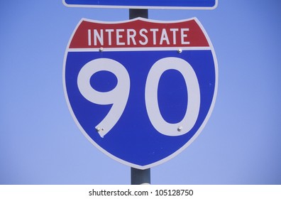 A Sign For Interstate 90