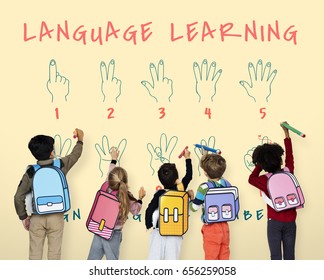 Sign Language Number Instruction Lesson Graphic