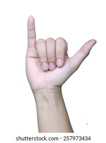 Sign Language,The Letter Y