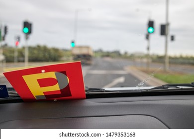 Sign Of Learner - Driver In Australia