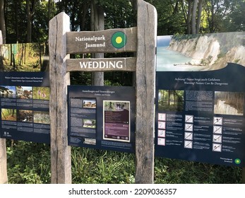 Sign Nationalpark Jasmund Rügen Island