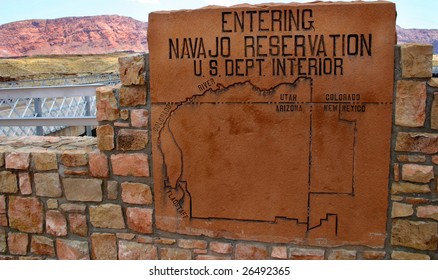 Sign â?? Navajo Reservation