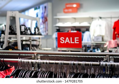 Sign of sale in the store. - Shutterstock ID 1479281705