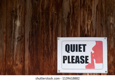 Please Be Quiet Images, Stock Photos & Vectors | Shutterstock