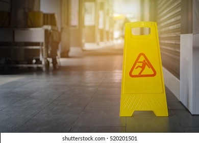 3,173 Caution slippery surface sign Images, Stock Photos & Vectors ...