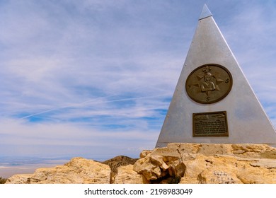 The Sign At The Summit Of Guadalupe Peak