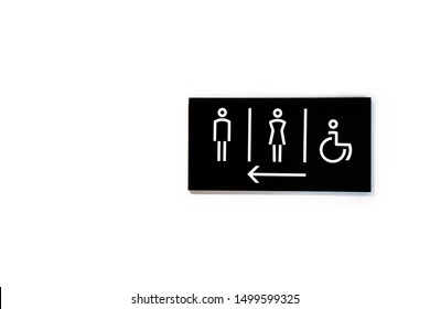 Big Rusty DISABLED Gents Ladies Toilet Door Sign Shop bar Pub Cafe resturant