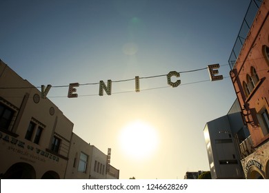 The sign of Venice Beach - Powered by Shutterstock