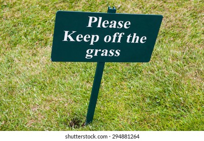 409 Stay Off Grass Images, Stock Photos & Vectors | Shutterstock