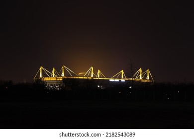 Signal Iduna Park Dortmund Germany - Shutterstock ID 2182543089