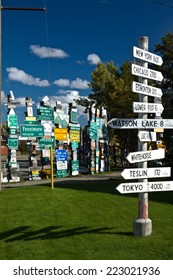 Signpost Forest, Watson Lake, Yukon, Canada