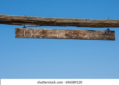 Signpost For An OK Corral 