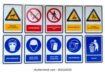 Safety signs & notices