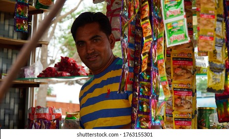 Sikar, Rajasthan / India - June, 2020: Tobacco Pouch, Gutka Or Gutkha, World No Tobacco Day