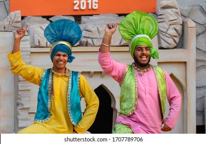 bhangra dancer