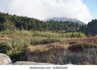 Sikidang Crater In Dieng Central Java