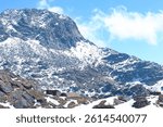 Sikkim - The best place in India Mountain coverd with snow