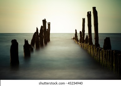 Silent sea (long exposure)