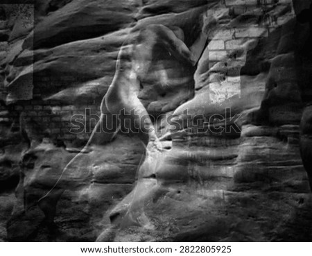 Silent struggle reflected within shadows of human psyche