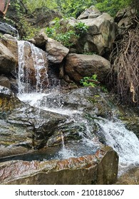 Silent Water Falls Near Sathy